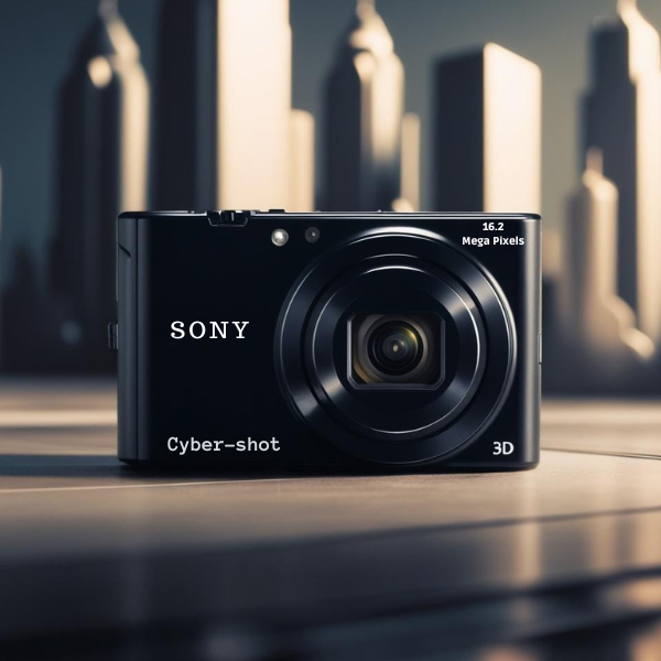 1- Câmera Sony 16.2 MP Full HD